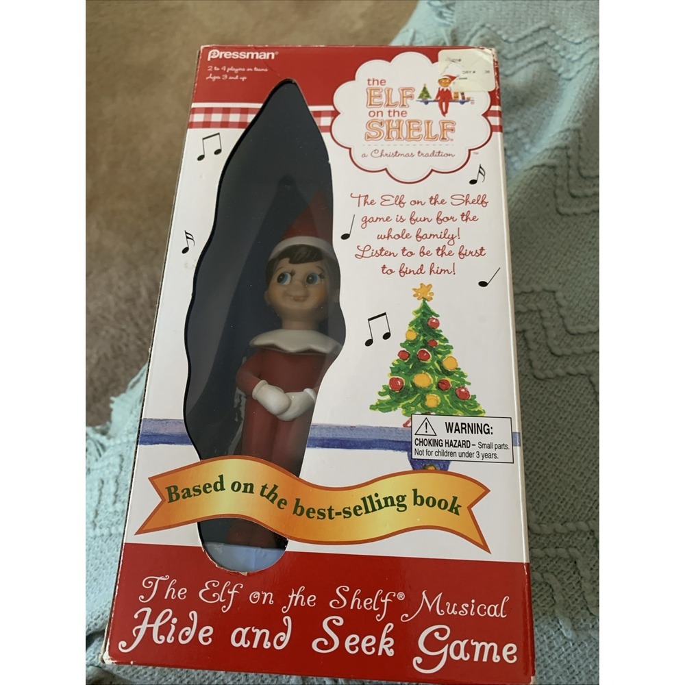 Elf on The Shelf Hide and Seek Game Musical In Box 2 Batteries (not Included)